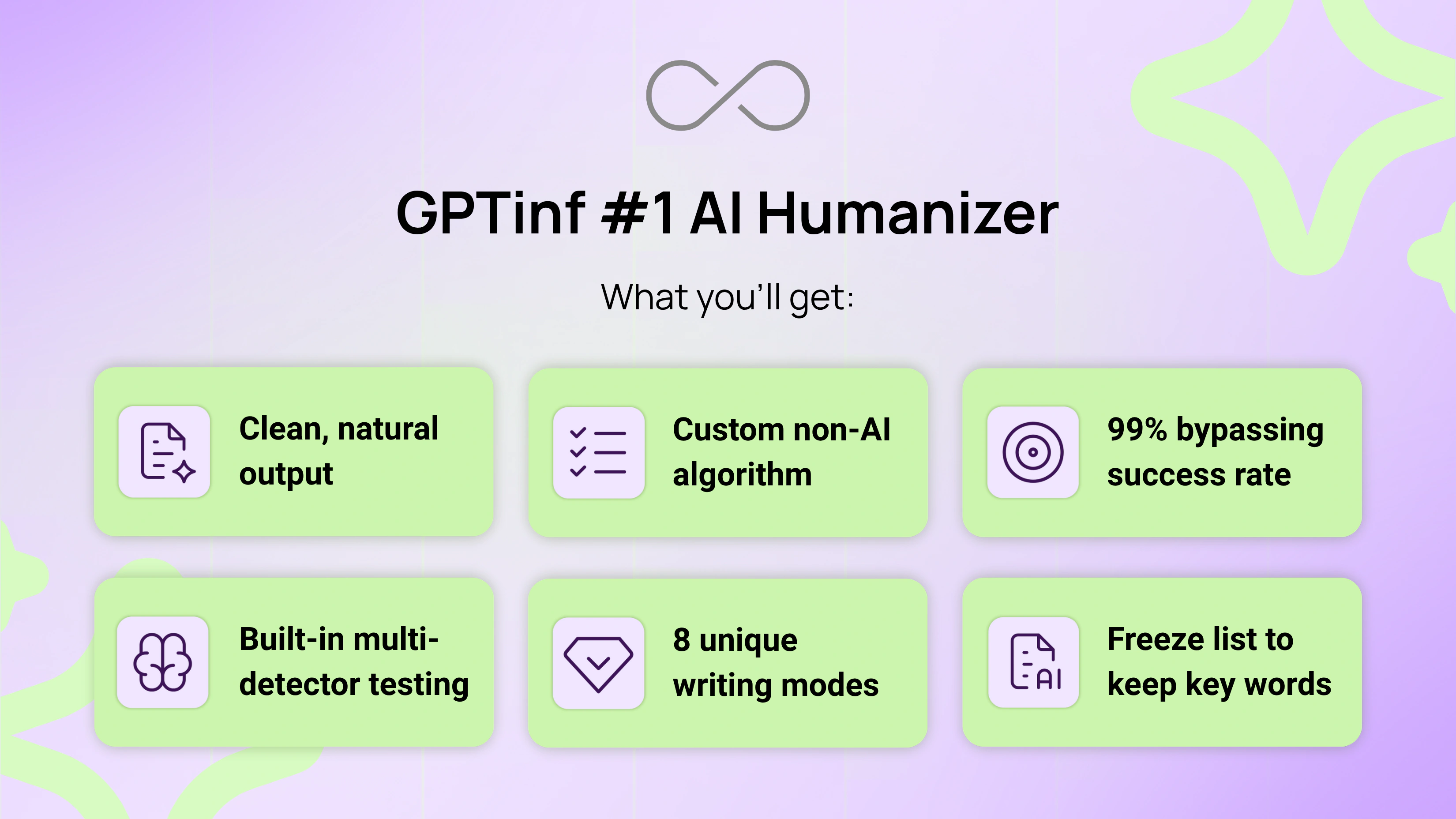 How do AI detectors work? Avoid all AI detectors with GPTinf AI humanizer
