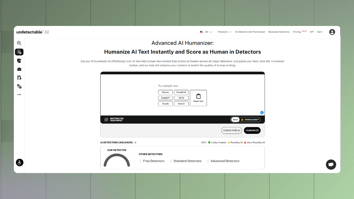 UndetectableAI review