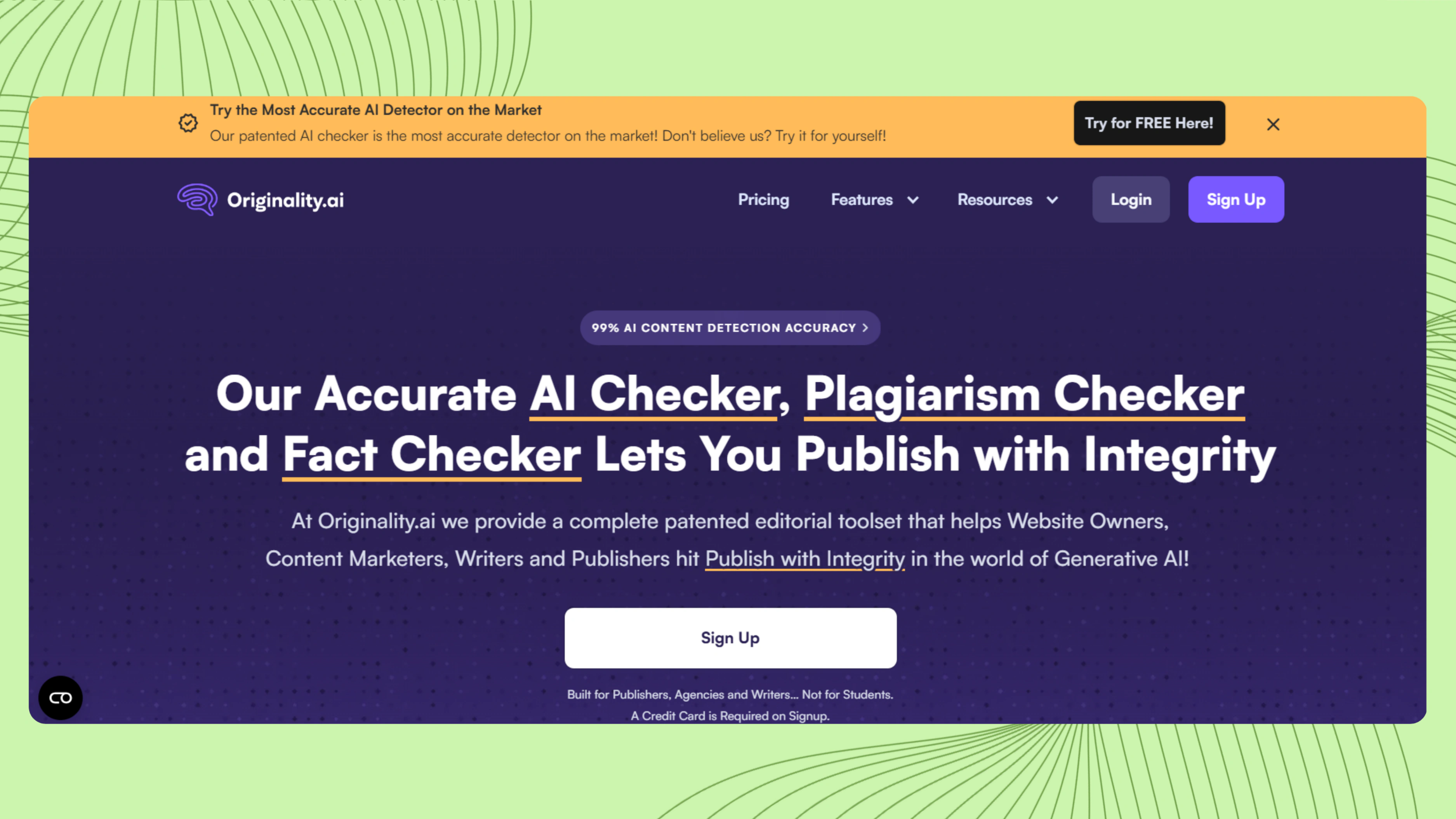 Originality.ai | Best AI Content Detectors to Use