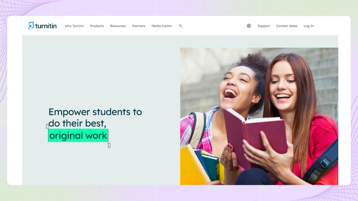 turnitin homepage