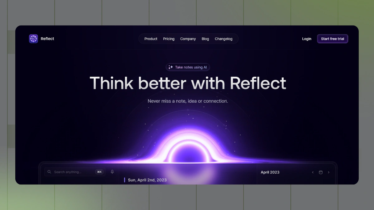 Demo of Reflect