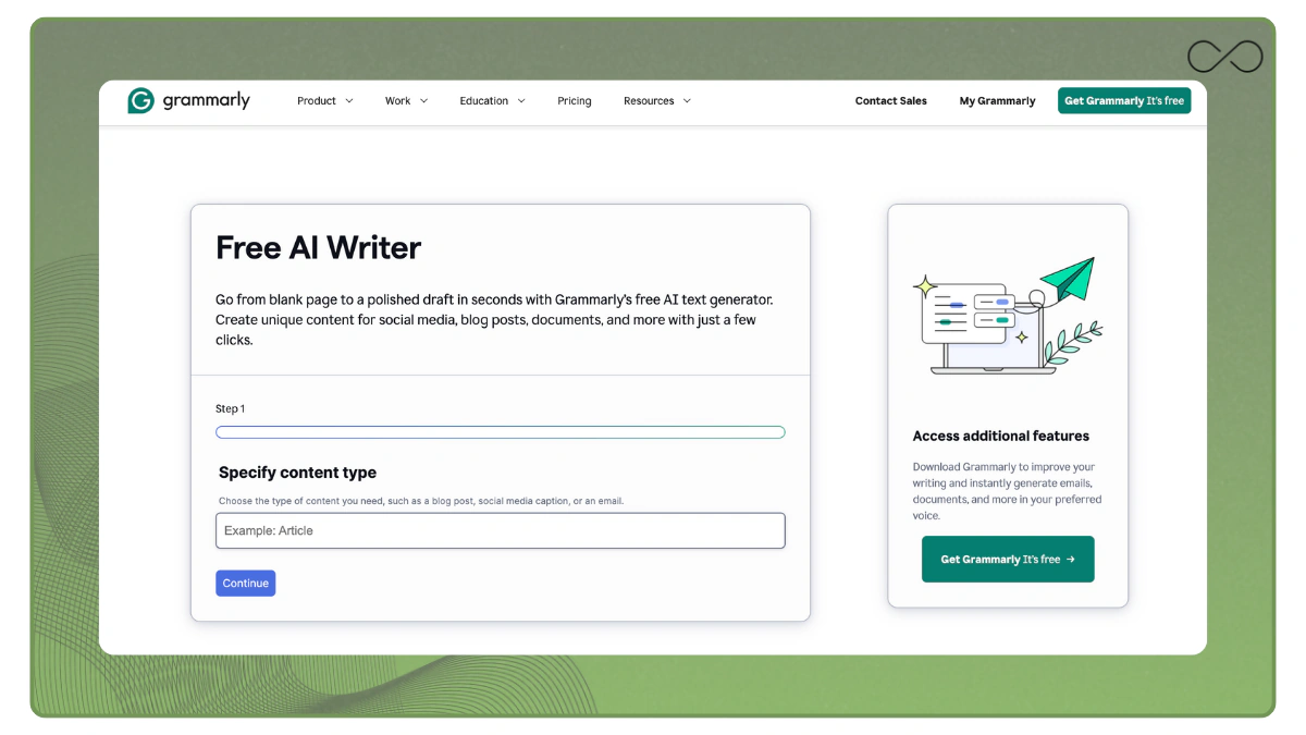Write an Essay with Grammarly