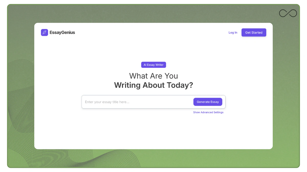 EssayGenius - Writing Essay with AI