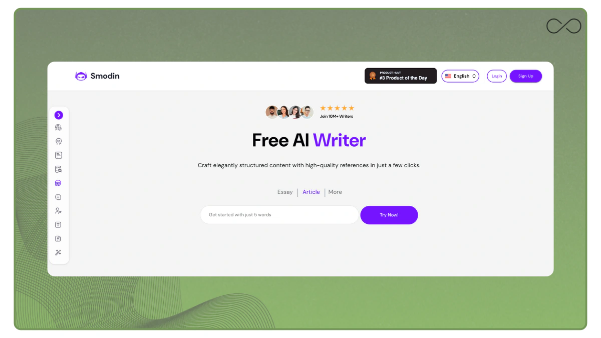 Smodin AI Writer