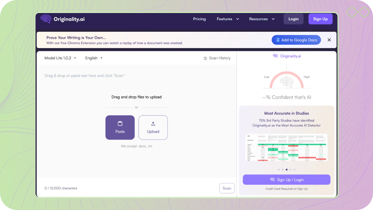 BrandWell Alternative - Originality AI Detector