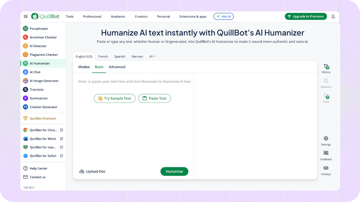 QuillBot as an Alternative to Wordtune