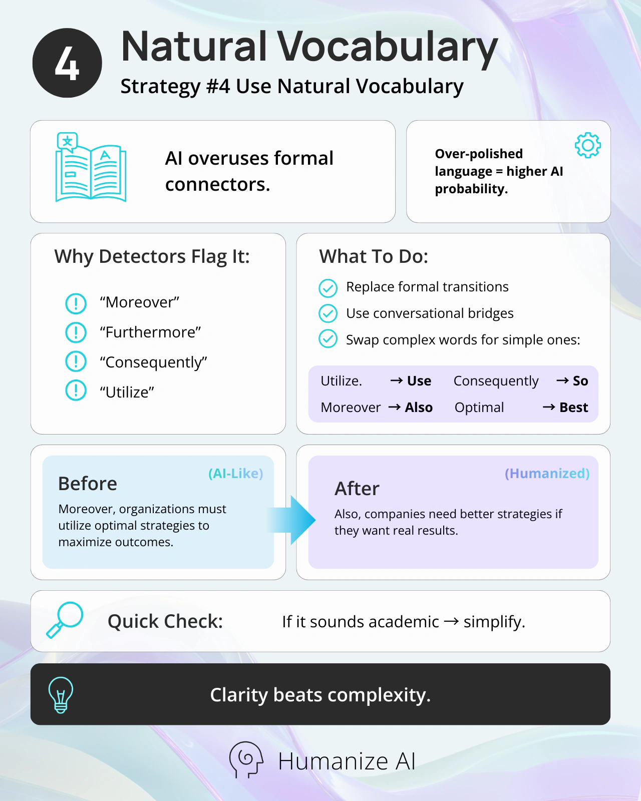 4 Natural Vocabulary